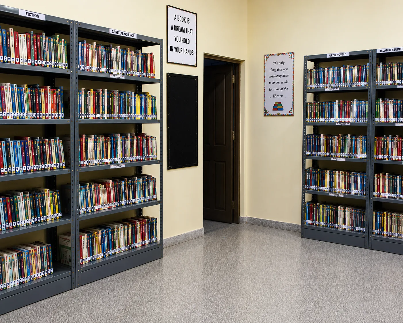 Modern School Library